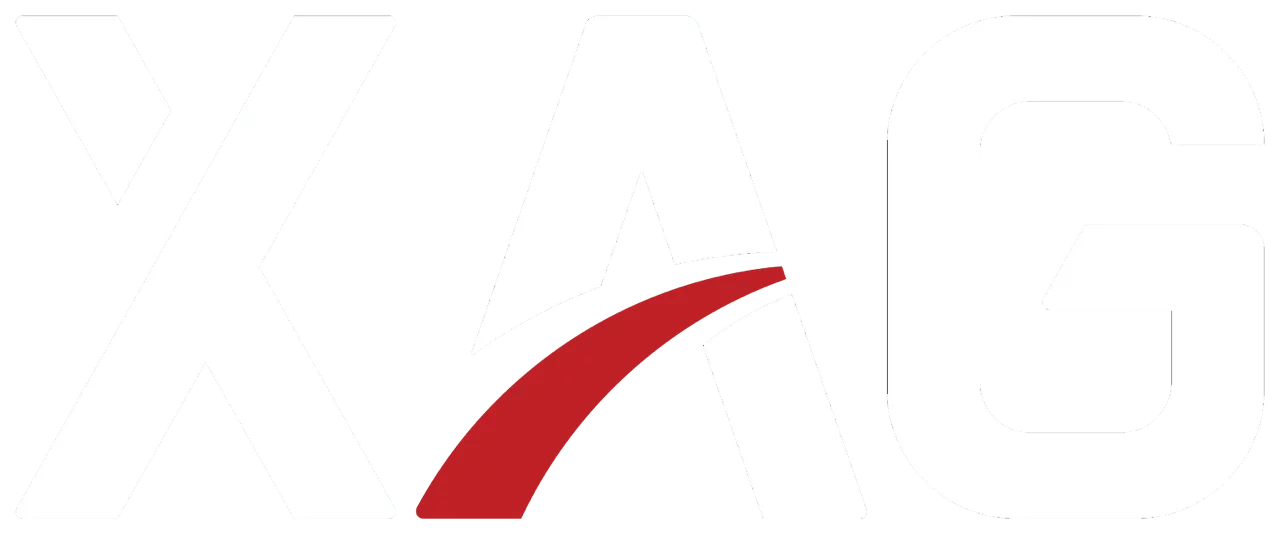 xag-logo-white XAG Agricultural Drone Logo White