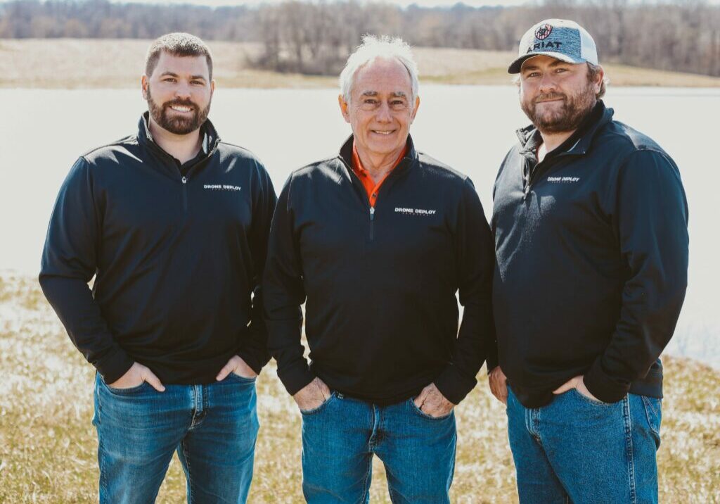 Drone Deploy Aerotech Pilots Bryce Frieden, Chuck McGrew, and Blake McGrew